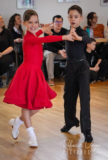Mitiev/Uciteli mit Trainer Fred Jörgens (Foto: Stolzenbach)