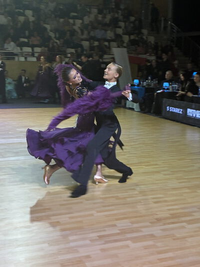 Elizaveta Beleodova und Vitalii Karnaukov