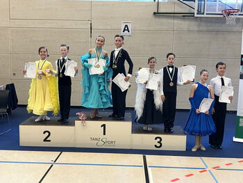 Siegerehrung Jugend I B Standard